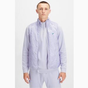 Fabletics The Loft Vest in Lilac Mist, Sz Medium, Outdoor Athleisure